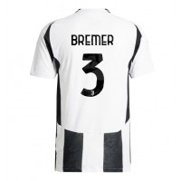 Camisa de time de futebol Juventus Gleison Bremer #3 Replicas 1º Equipamento 2024-25 Manga Curta